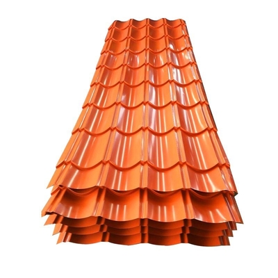 металлический лист Dx53D SGH540 крыши 2000mm рифленый красит покрытый стальной настилая крышу лист