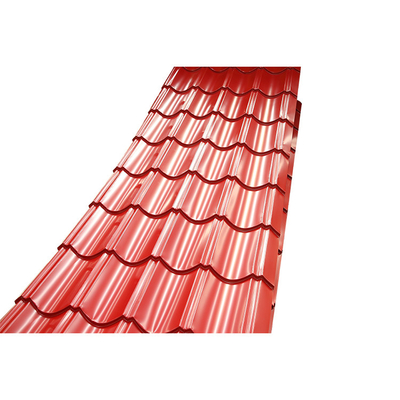 металлический лист Dx53D SGH540 крыши 2000mm рифленый красит покрытый стальной настилая крышу лист
